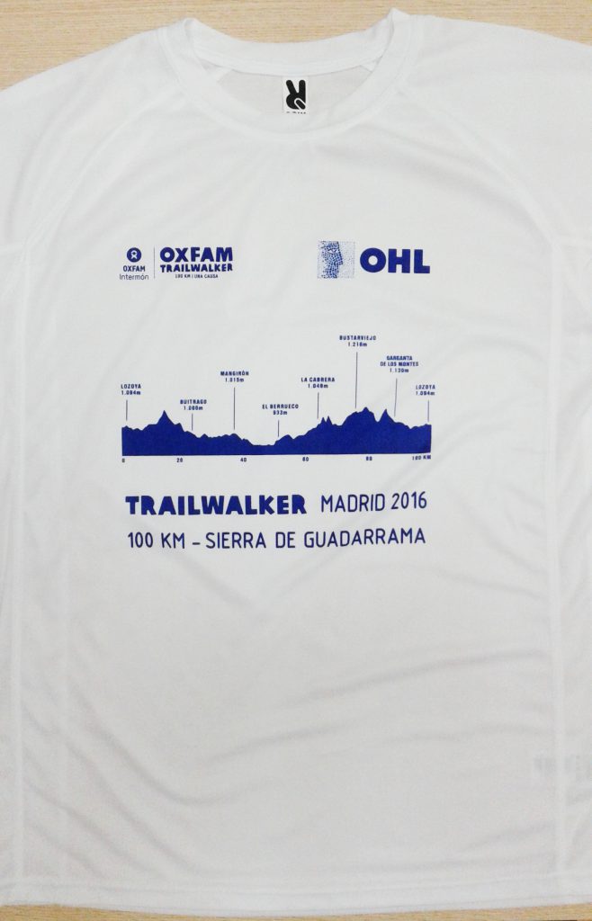 Camisetas técnicas serigrafiadas para OHL