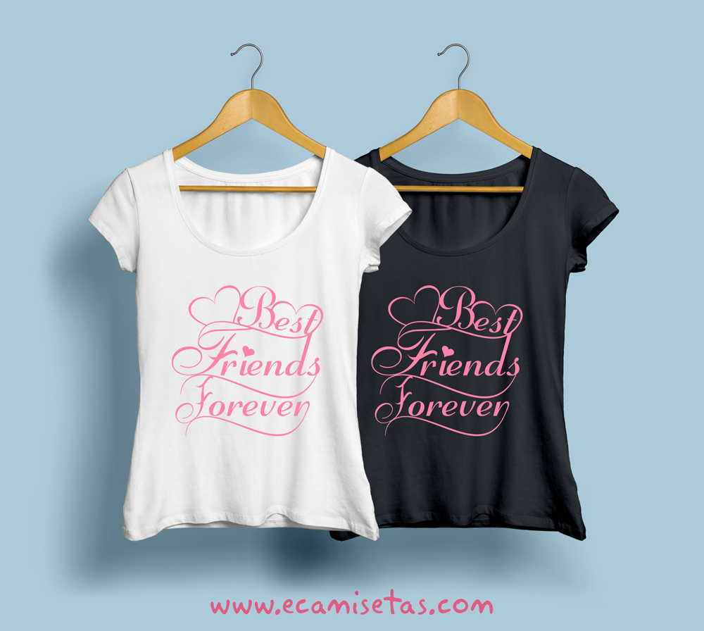 Camisetas personalizadas para mejores amigas mejor precio - Blog de camisetas personalizadas