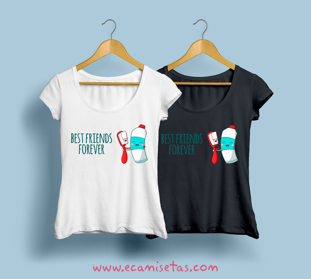 Camisetas personalizadas para mejores amigas al mejor precio - Blog de  camisetas personalizadas